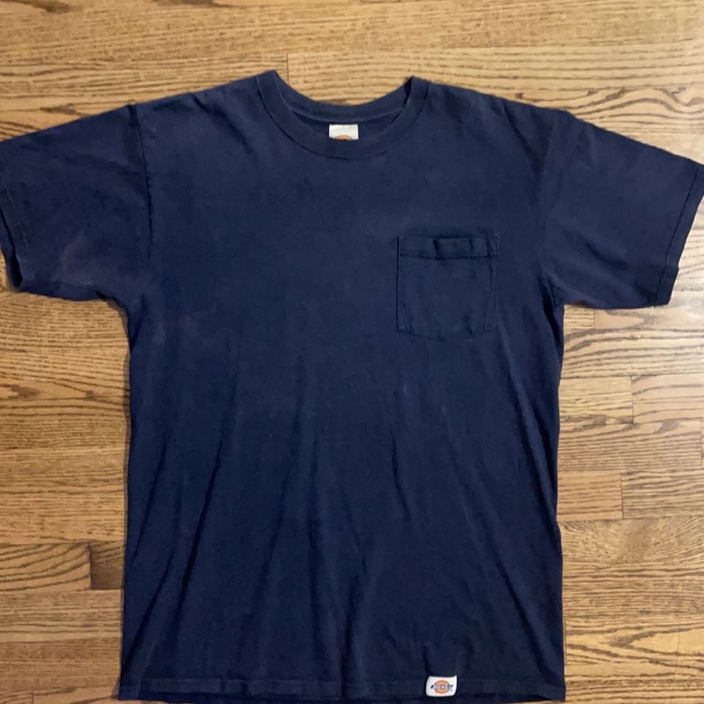 Dickies work Tee in Navy - Large